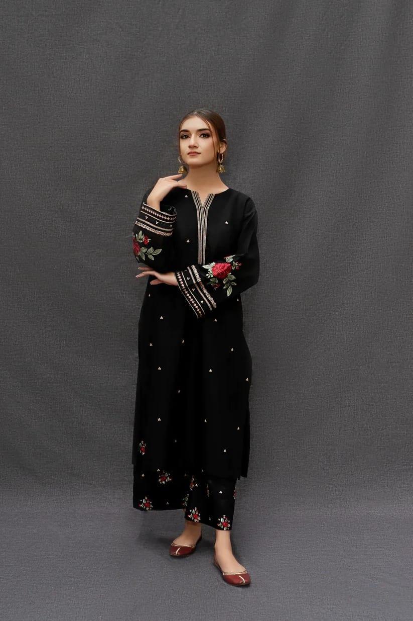*Product Name*: 3 Pcs Women's Unstitched Embroidered Suit