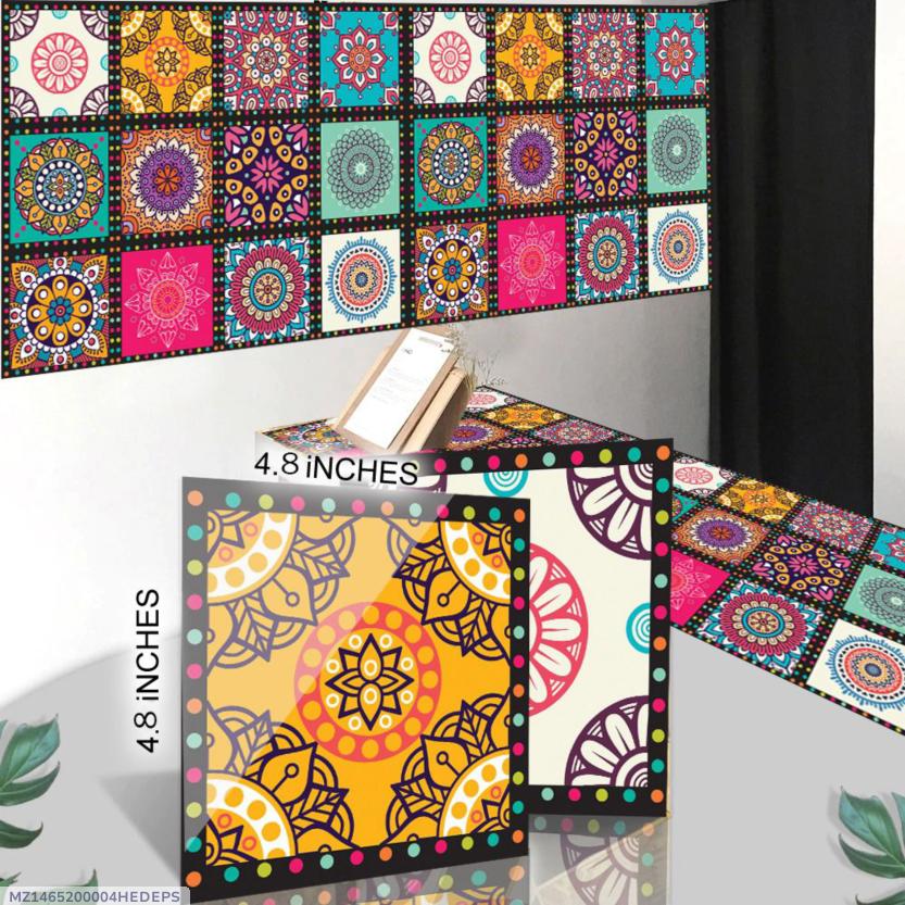 *Product Name*: Multicolor Mandala Wall Stickers - 240 Pcs Abstract Decor for Any Space